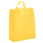 Bulk Hercules Frosted Plastic Shopping Bags (13" x 17")