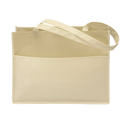Wholesale Dunes Non-Woven Natural Tote Bag - 39LPNAS1612