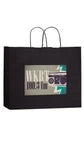 Wholesale Matte Color Paper Shopping Bags with Twisted Handles