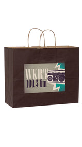 Wholesale MATTE COLOR TWISTED PAPER HANDLE SHOPPER - 4M16613