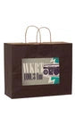 Wholesale Matte Color Paper Shopping Bags with Twisted Handles