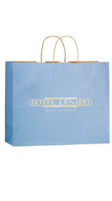 Wholesale MATTE COLOR TWISTED PAPER HANDLE SHOPPER - 4M16613