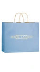 Wholesale Matte Color Paper Shopping Bags with Twisted Handles