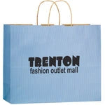 Wholesale Matte Color Paper Shopping Bags with Twisted Handles