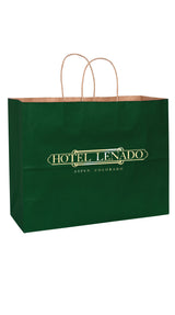 Wholesale MATTE COLOR TWISTED PAPER HANDLE SHOPPER - 4M16613