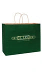Wholesale Matte Color Paper Shopping Bags with Twisted Handles