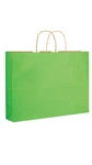 Wholesale Matte Color Paper Shopping Bags with Twisted Handles