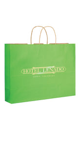 Wholesale MATTE COLOR TWISTED PAPER HANDLE SHOPPER - 4M16613
