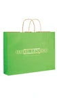 Wholesale Matte Color Paper Shopping Bags with Twisted Handles