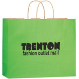 Wholesale MATTE COLOR TWISTED PAPER HANDLE SHOPPER - 4M16613