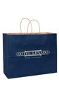 Wholesale Matte Color Paper Shopping Bags with Twisted Handles
