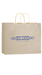 Wholesale MATTE COLOR TWISTED PAPER HANDLE SHOPPER - 4M16613