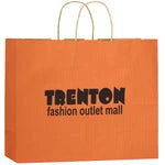 Wholesale Matte Color Paper Shopping Bags with Twisted Handles