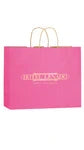 Wholesale Matte Color Paper Shopping Bags with Twisted Handles