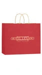 Wholesale Matte Color Paper Shopping Bags with Twisted Handles