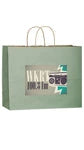Wholesale Matte Color Paper Shopping Bags with Twisted Handles