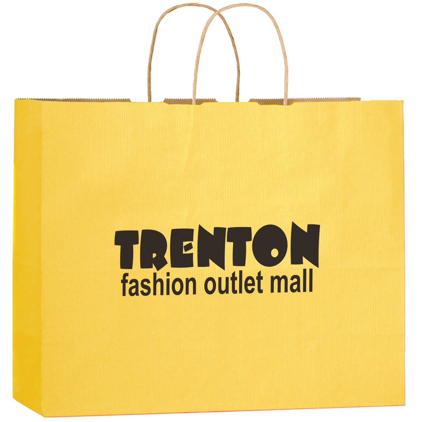 Wholesale MATTE COLOR TWISTED PAPER HANDLE SHOPPER - 4M16613