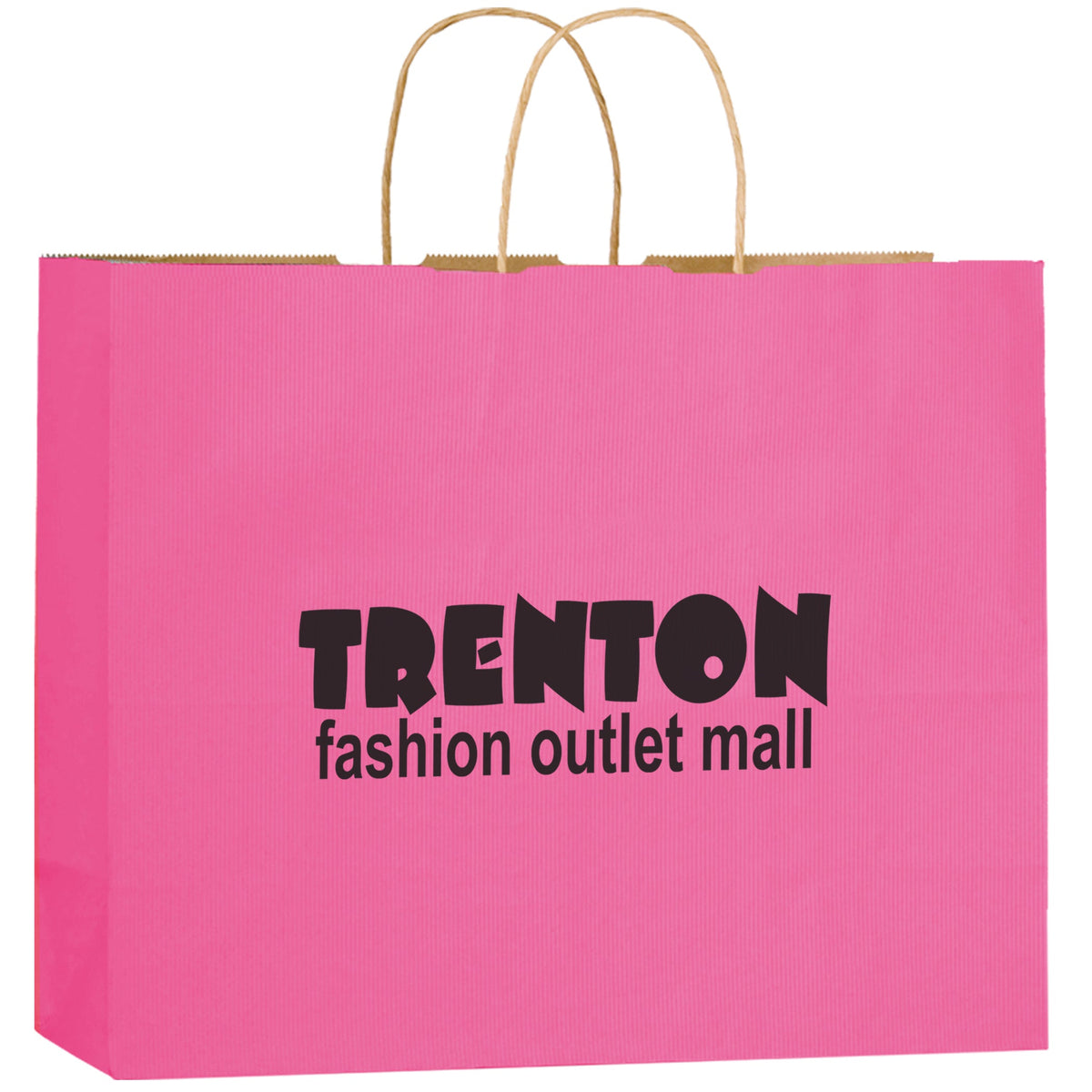 Wholesale MATTE COLOR TWISTED PAPER HANDLE SHOPPER - 4M16613