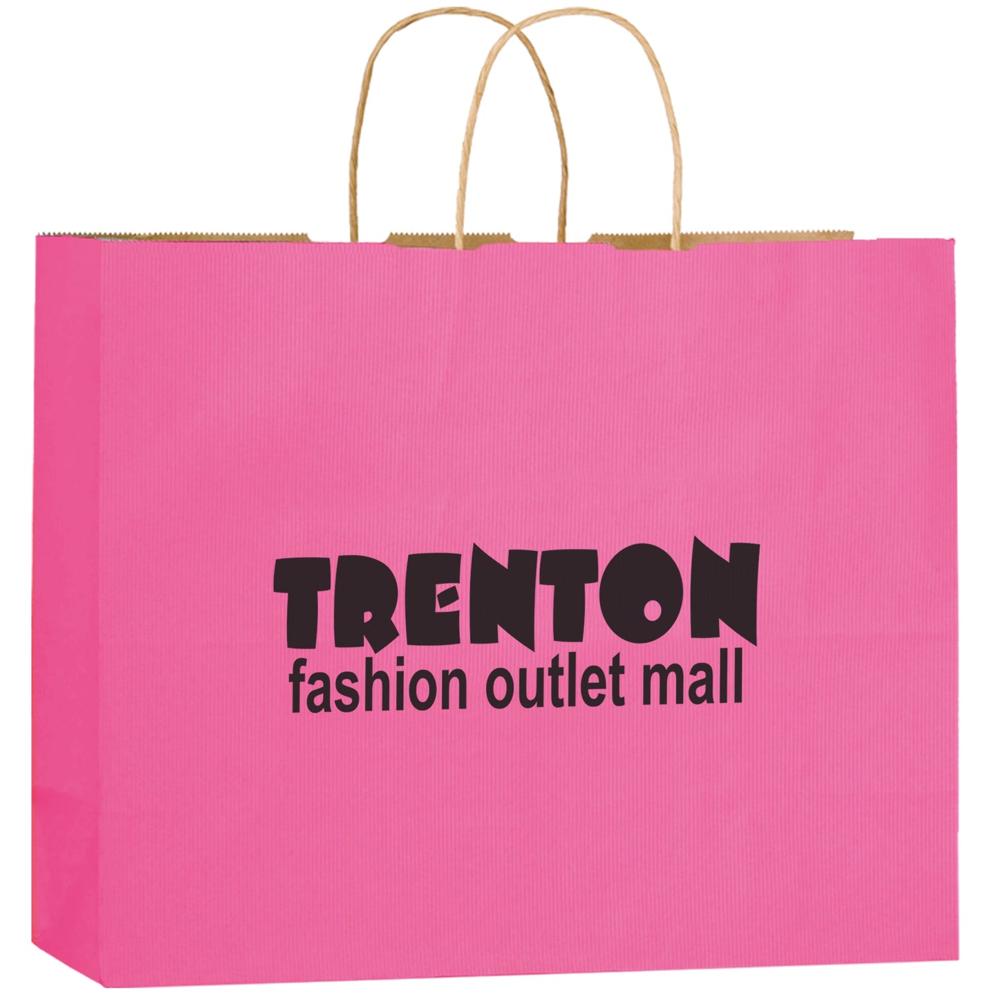 Wholesale MATTE COLOR TWISTED PAPER HANDLE SHOPPER - 4M16613