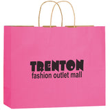 Wholesale MATTE COLOR TWISTED PAPER HANDLE SHOPPER - 4M16613