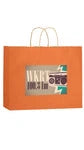 Wholesale Matte Color Paper Shopping Bags with Twisted Handles