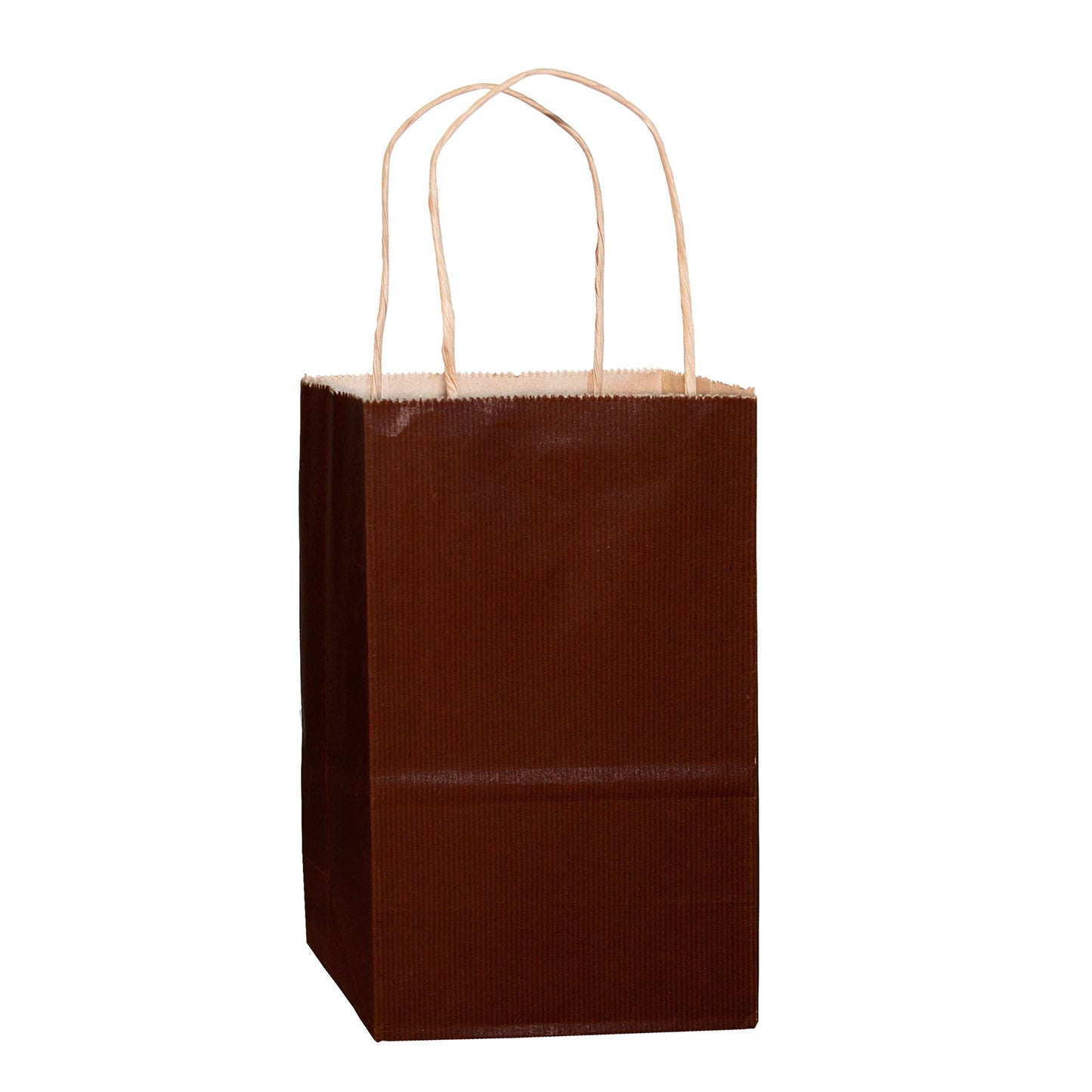 Wholesale MATTE COLOR TWISTED PAPER HANDLE SHOPPER - 4M538