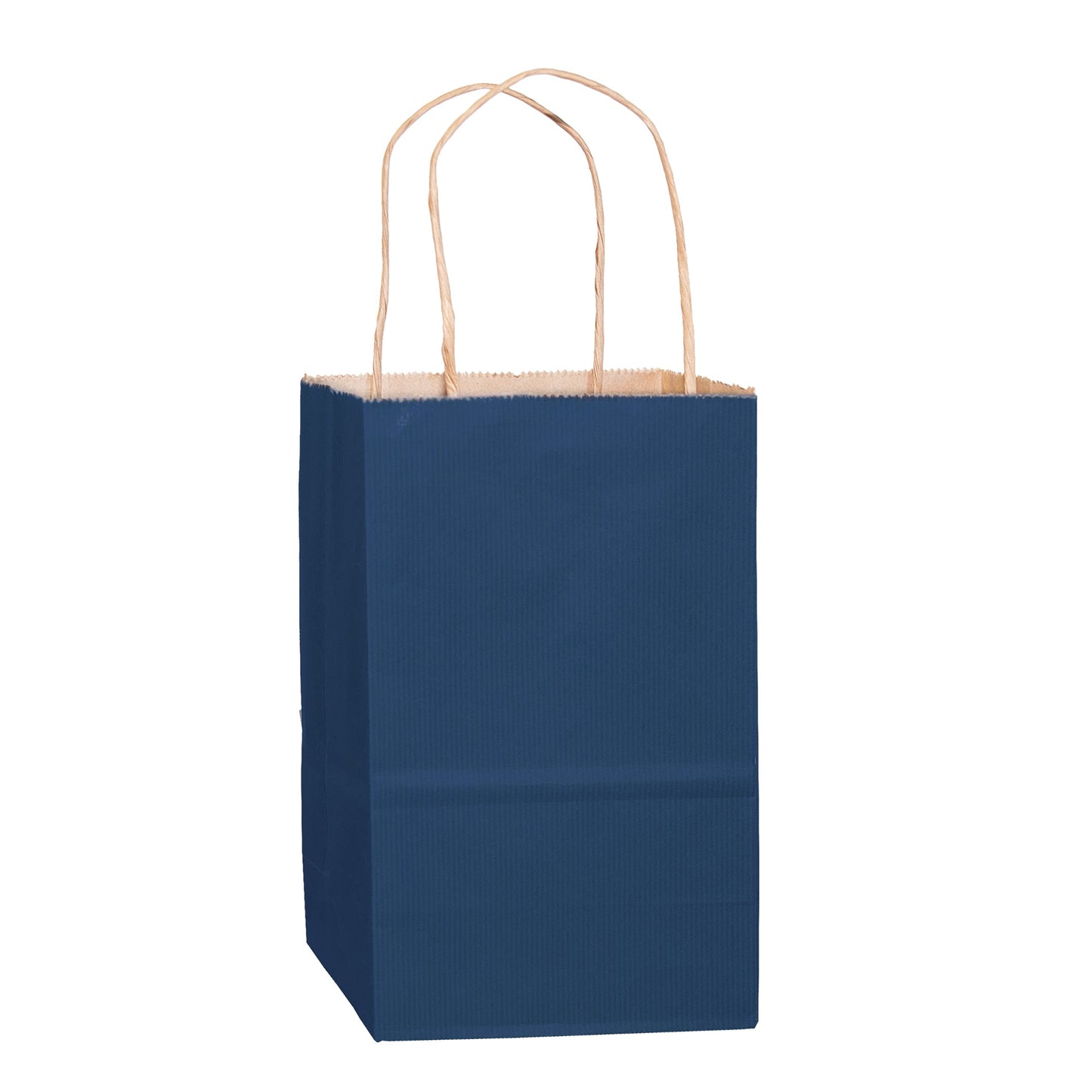 Wholesale MATTE COLOR TWISTED PAPER HANDLE SHOPPER - 4M538