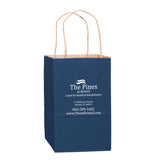 Wholesale MATTE COLOR TWISTED PAPER HANDLE SHOPPER - 4M538
