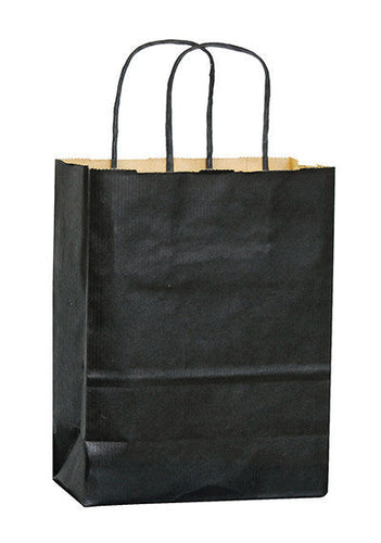 Wholesale Matte Color Twisted Paper Handle Shopper - 4M8410