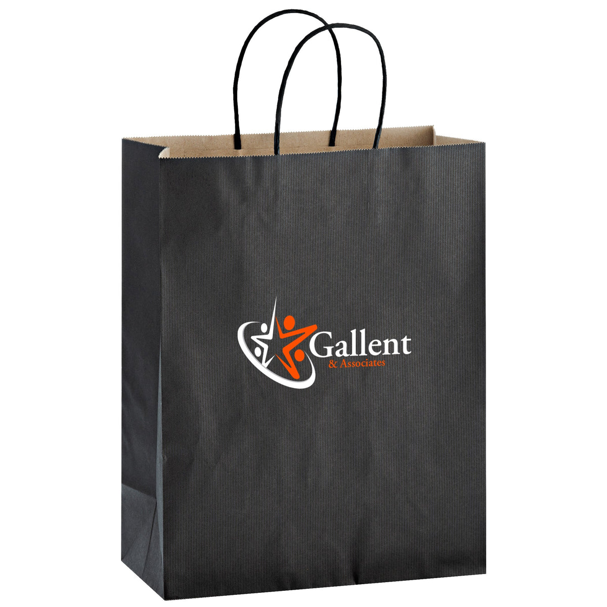 Wholesale MATTE COLOR TWISTED PAPER HANDLE SHOPPER - 4M10513