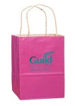Wholesale Matte Color Twisted Paper Handle Shopper Bag 4M8410