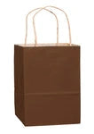 Wholesale Matte Color Twisted Paper Handle Shopper Bag 4M8410