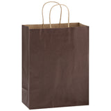 Wholesale MATTE COLOR TWISTED PAPER HANDLE SHOPPER - 4M10513