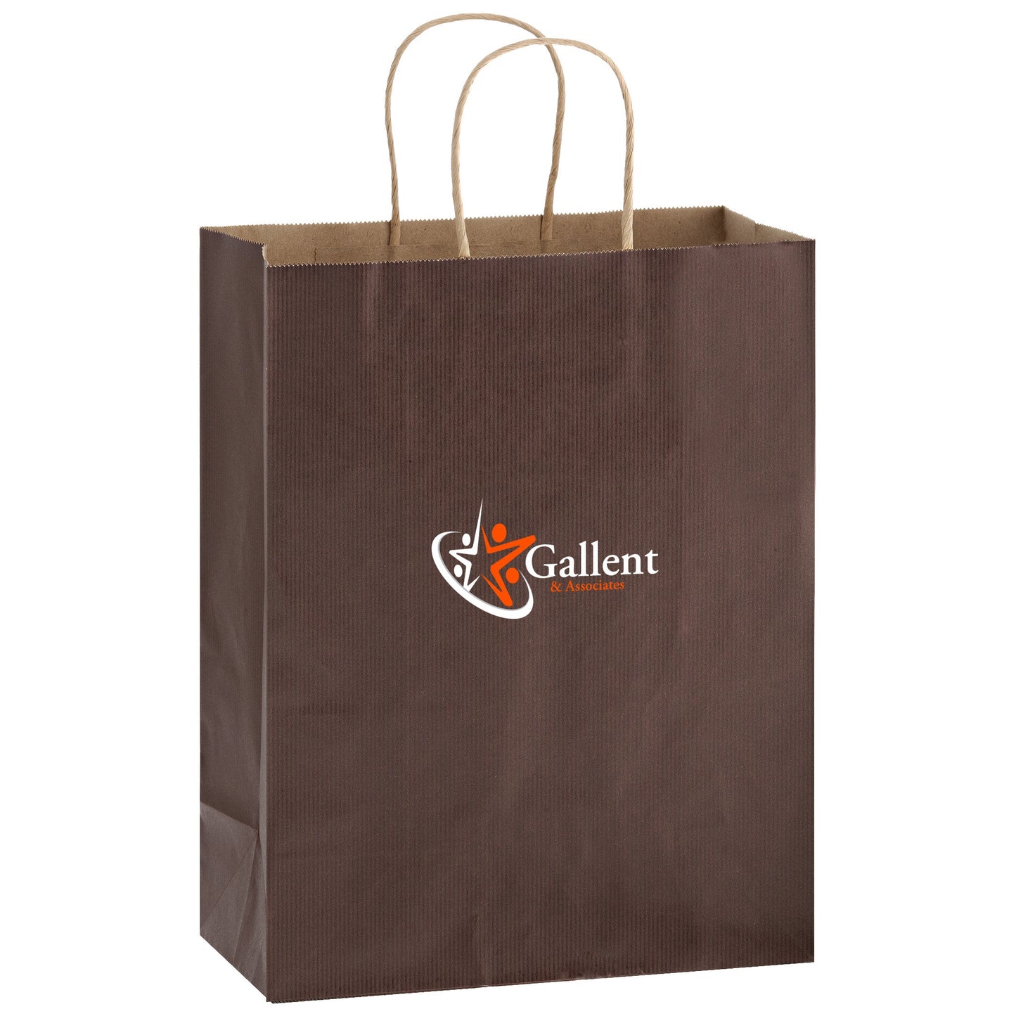 Wholesale MATTE COLOR TWISTED PAPER HANDLE SHOPPER - 4M10513