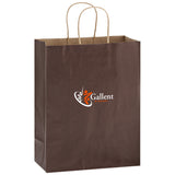 Wholesale MATTE COLOR TWISTED PAPER HANDLE SHOPPER - 4M10513