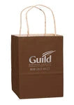 Wholesale Matte Color Twisted Paper Handle Shopper Bag 4M8410