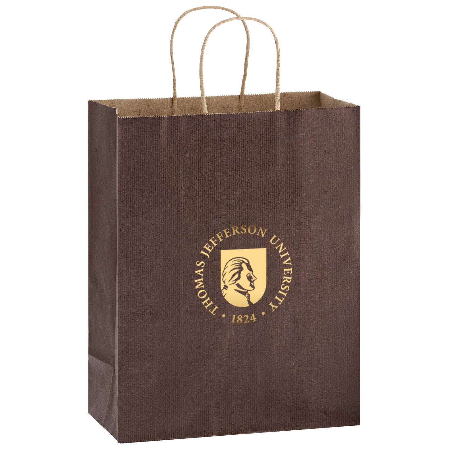 Wholesale MATTE COLOR TWISTED PAPER HANDLE SHOPPER - 4M10513