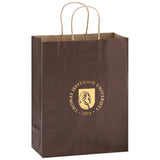 Wholesale MATTE COLOR TWISTED PAPER HANDLE SHOPPER - 4M10513