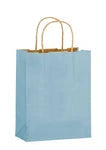Wholesale Matte Color Twisted Paper Handle Shopper Bag 4M8410