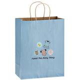 Wholesale MATTE COLOR TWISTED PAPER HANDLE SHOPPER - 4M10513