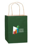 Wholesale Matte Color Twisted Paper Handle Shopper Bag 4M8410