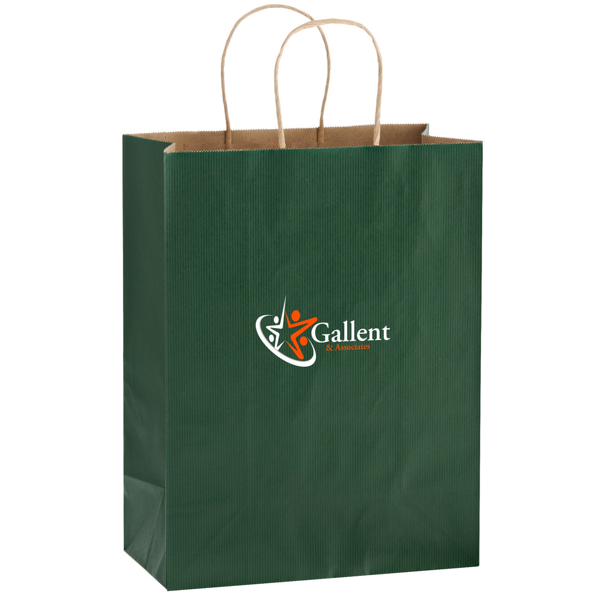 Wholesale MATTE COLOR TWISTED PAPER HANDLE SHOPPER - 4M10513