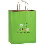 Wholesale MATTE COLOR TWISTED PAPER HANDLE SHOPPER - 4M10513