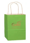 Wholesale Matte Color Twisted Paper Handle Shopper Bag 4M8410