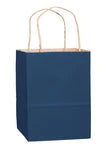 Wholesale Matte Color Twisted Paper Handle Shopper Bag 4M8410