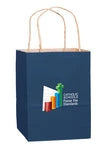 Wholesale Matte Color Twisted Paper Handle Shopper Bag 4M8410