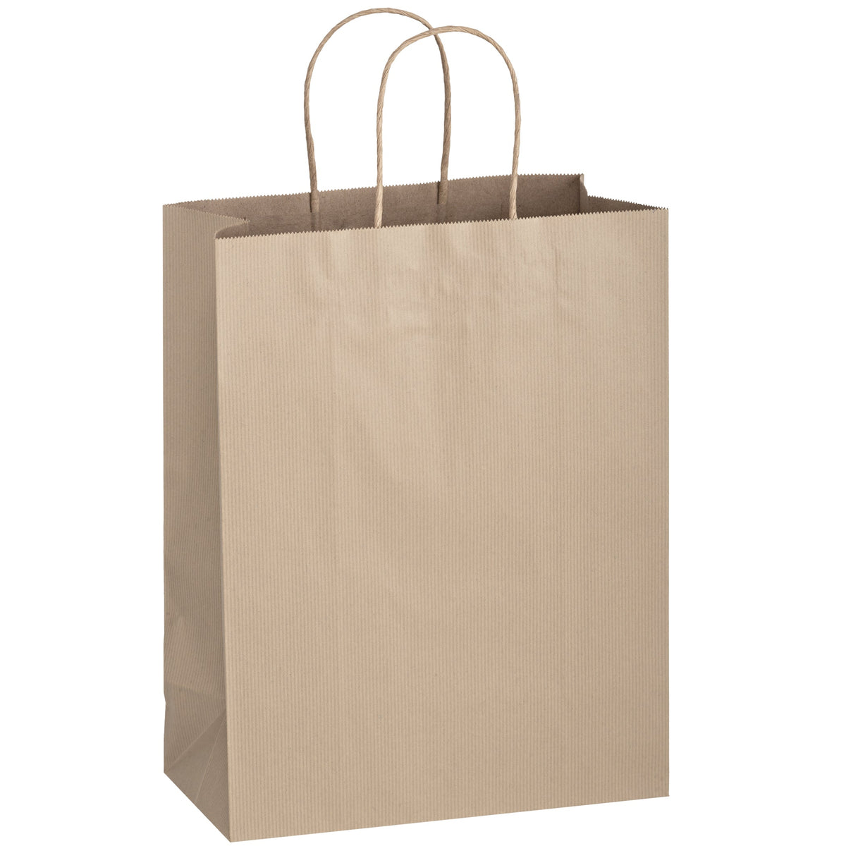 Wholesale MATTE COLOR TWISTED PAPER HANDLE SHOPPER - 4M10513
