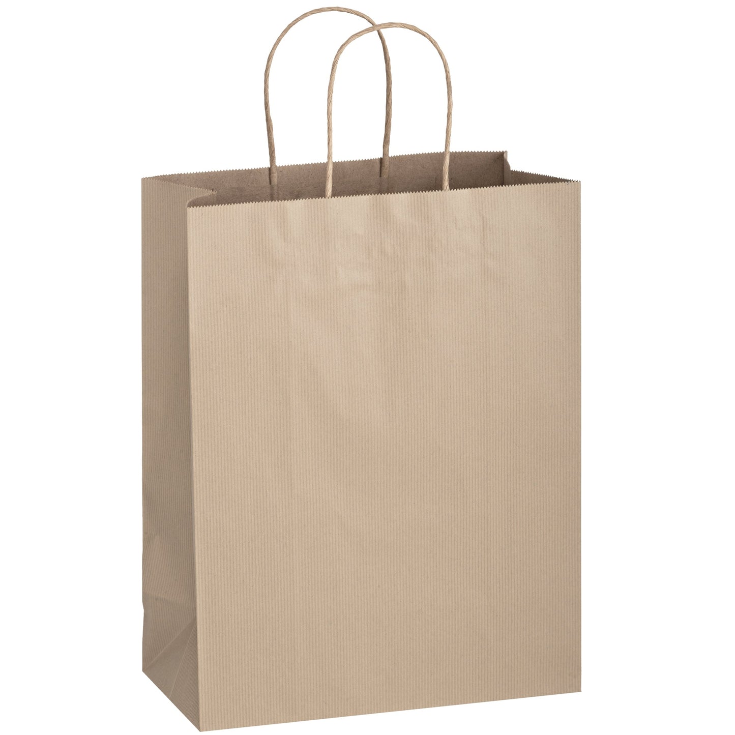Wholesale MATTE COLOR TWISTED PAPER HANDLE SHOPPER - 4M10513