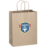Wholesale MATTE COLOR TWISTED PAPER HANDLE SHOPPER - 4M10513