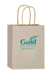 Wholesale Matte Color Twisted Paper Handle Shopper Bag 4M8410